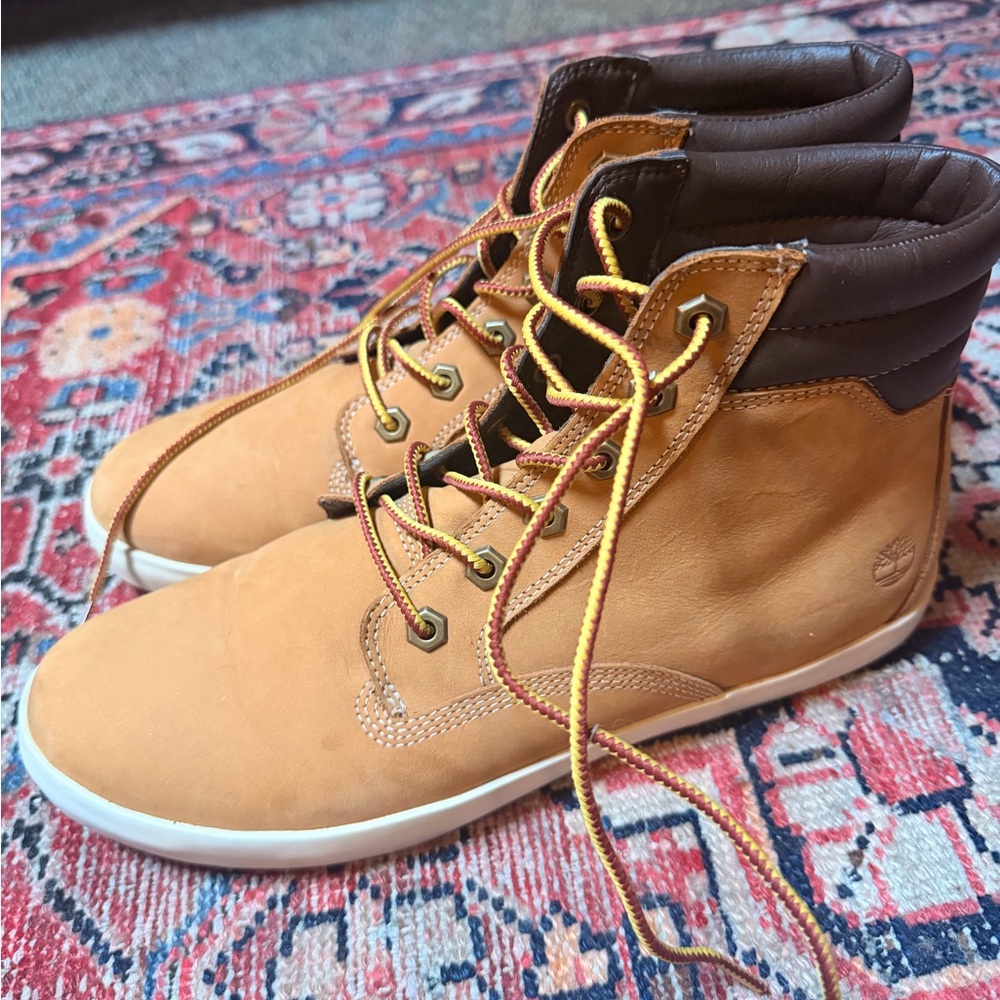 Timberland Brown High-Top sneaker boots